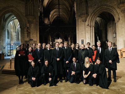 The Downing College Choir at Ely Cathedral