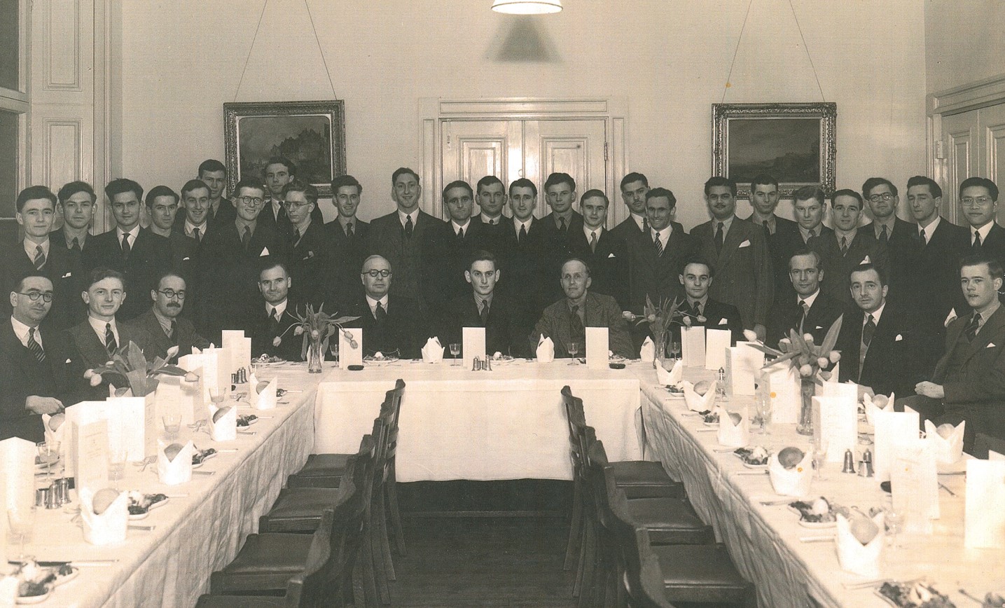 Photograph of the Cranworth Law Society dinner, 1949