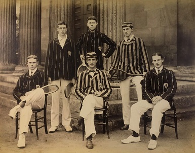 Downing College Tennis Club circa. 1897-1900