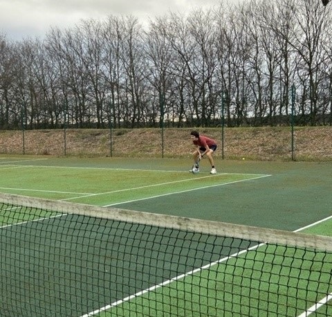 Downing College Tennis Club in action