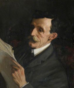 Portrait of Frederic William Maitland, Professor of Law (1850-1906) by Beatrice Lock (1880-1913) The Master, Fellows, and Scholars of Downing College in the University of Cambridge