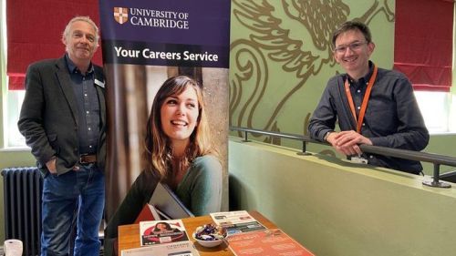 Careers Service visits Downing